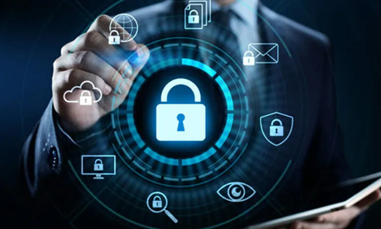 Hình ảnh minh họa các biện pháp bảo mật dữ liệu tiên tiến của new88.com, bao gồm mã hóa và tường lửa